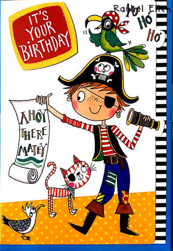 Picture of ITS YOUR BIRTHDAY PIRATE CARD